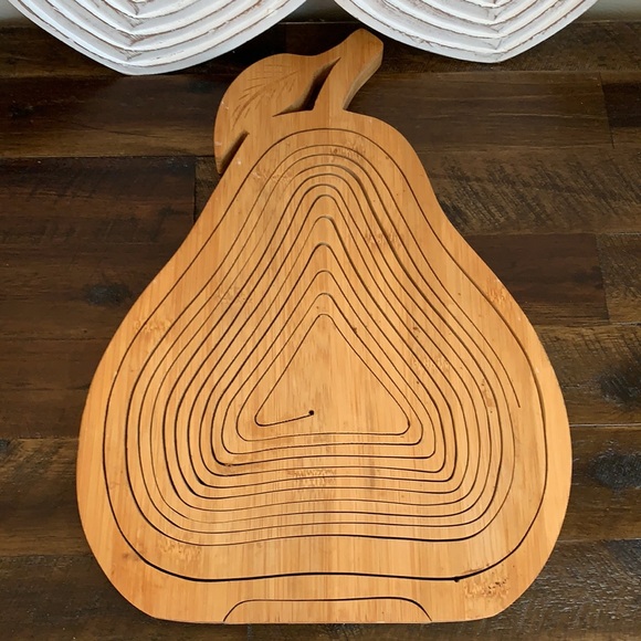 🍐WOOD FRUIT BOWL🍐 - Picture 7 of 7